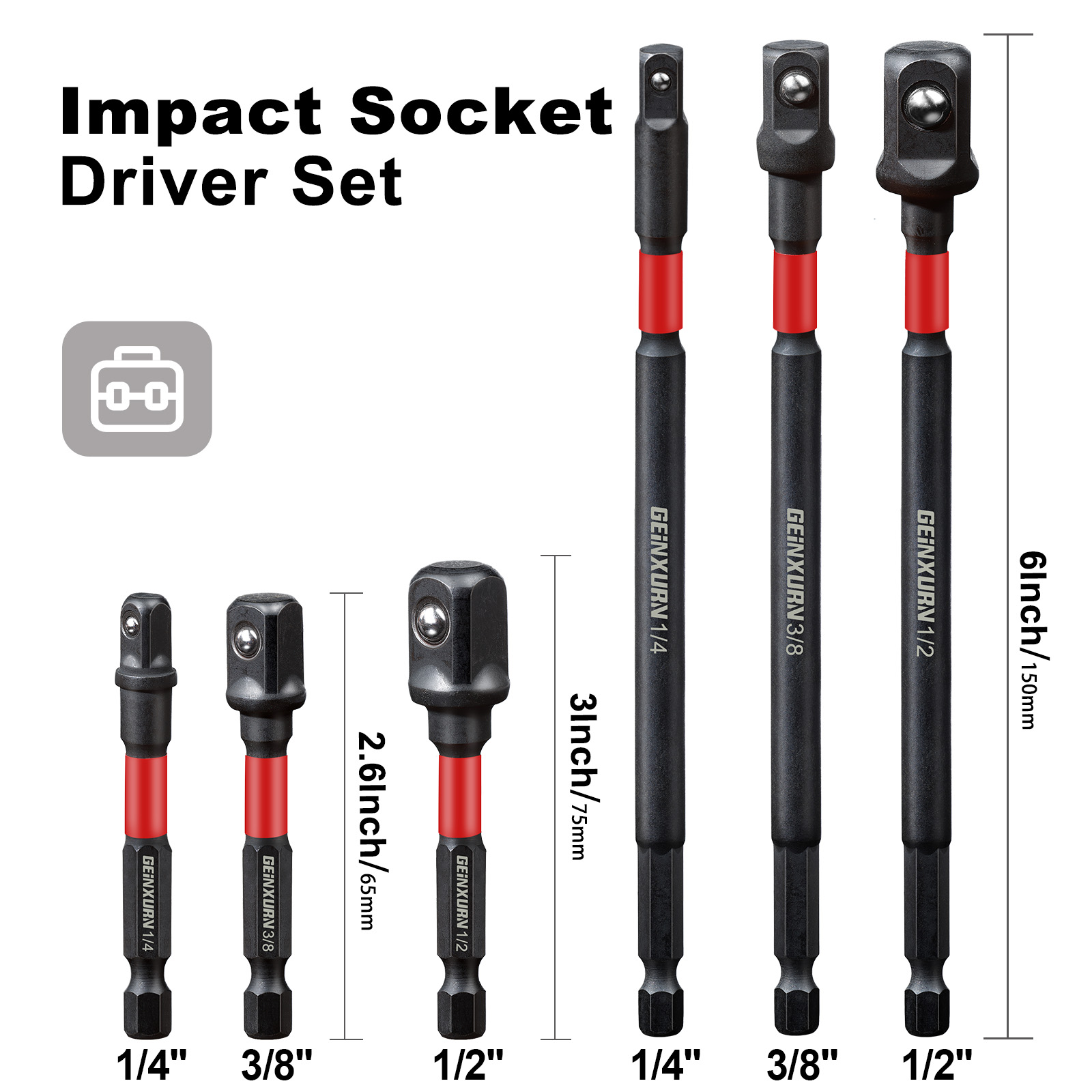 Geinxurn Impact Socket Adapter - Cnc Bits review and price
