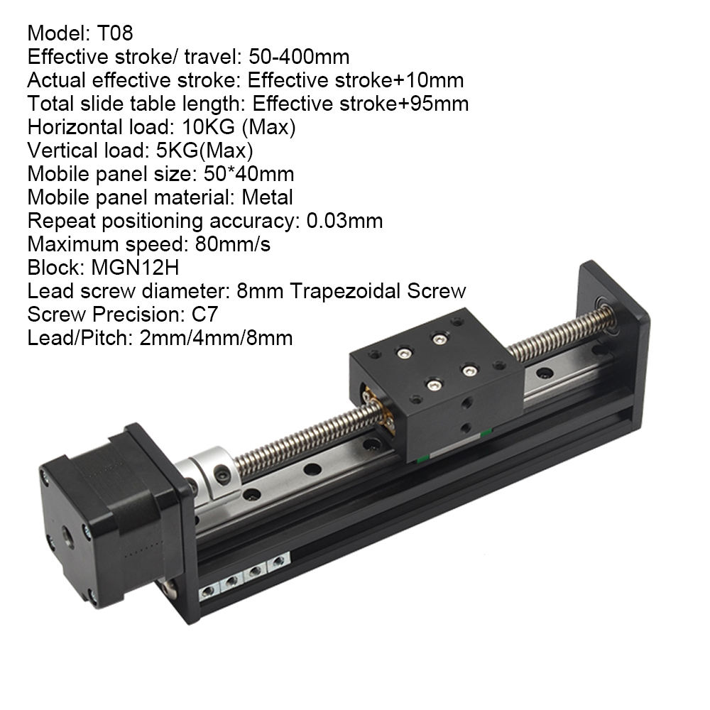 T-Type Slide Stage Linear Stag - Linear Rod 8Mm review and price