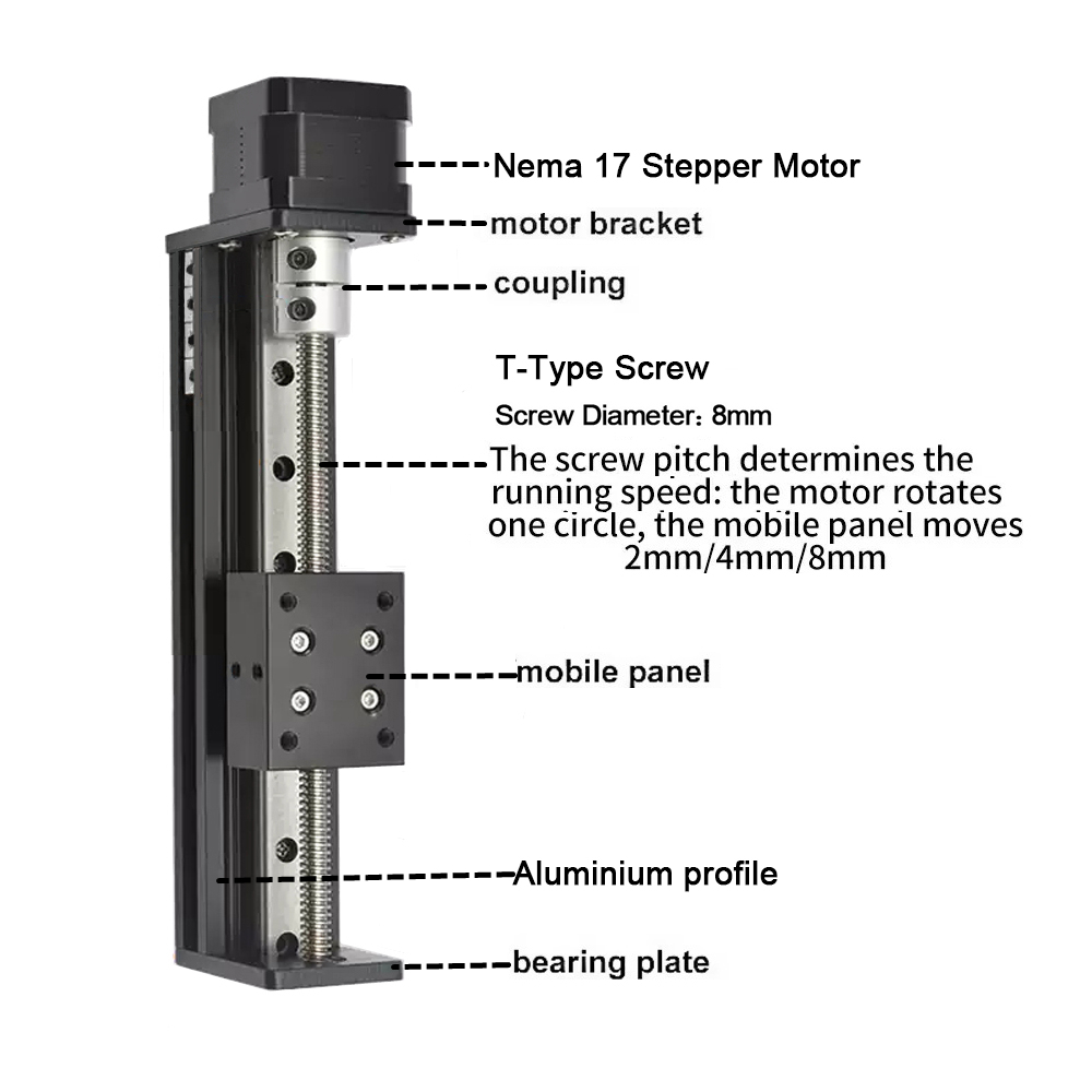 T-Type Slide Stage Linear Stag - Linear Rod 8Mm review and price