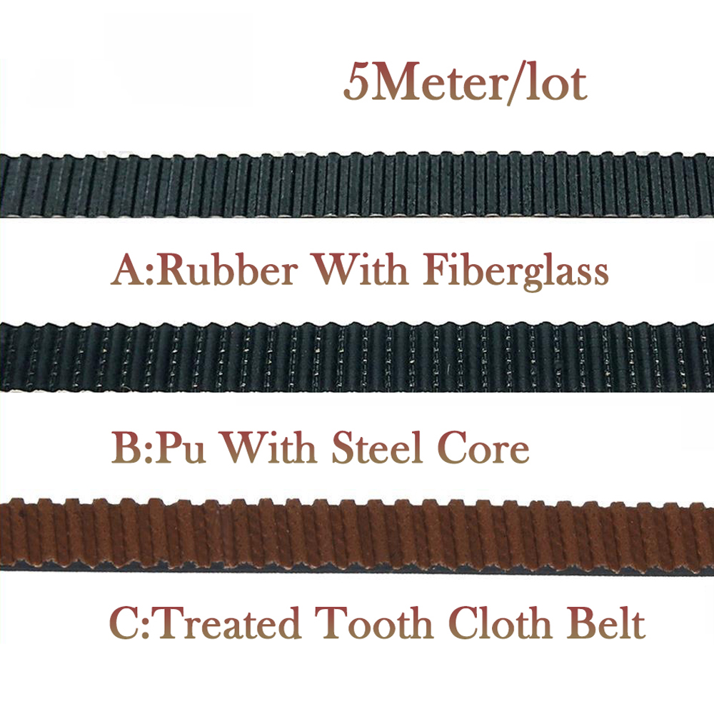 5M 2GT Open Timing Belt 6mm PU - Gt2 Belt review and price