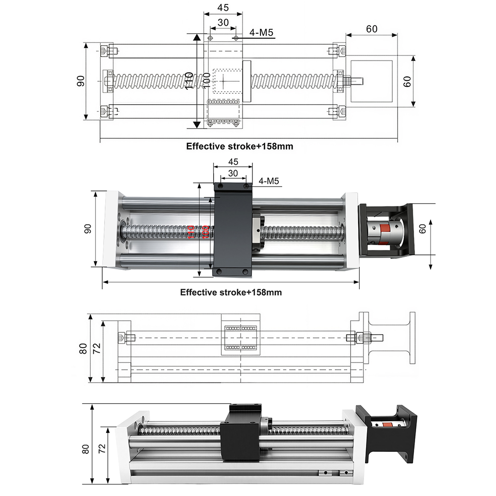 Linear Guide Rail Optical Axis - Linear Rail review and price