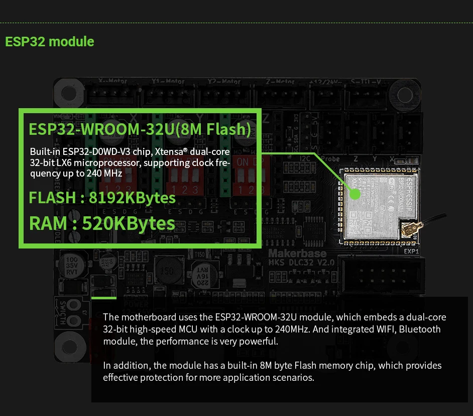 Makerbase MKS DLC32 V2.1 32Bit - Lm8Uu Bearing review and price