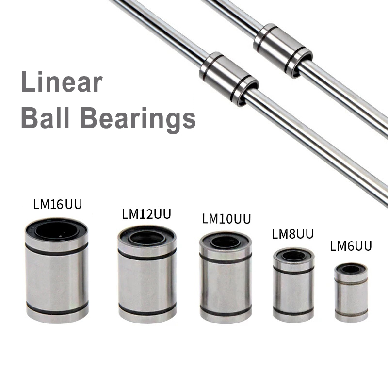 10Pcs LM6UU LM8UU LM10UU LM12U - Linear Rod 8Mm review and price