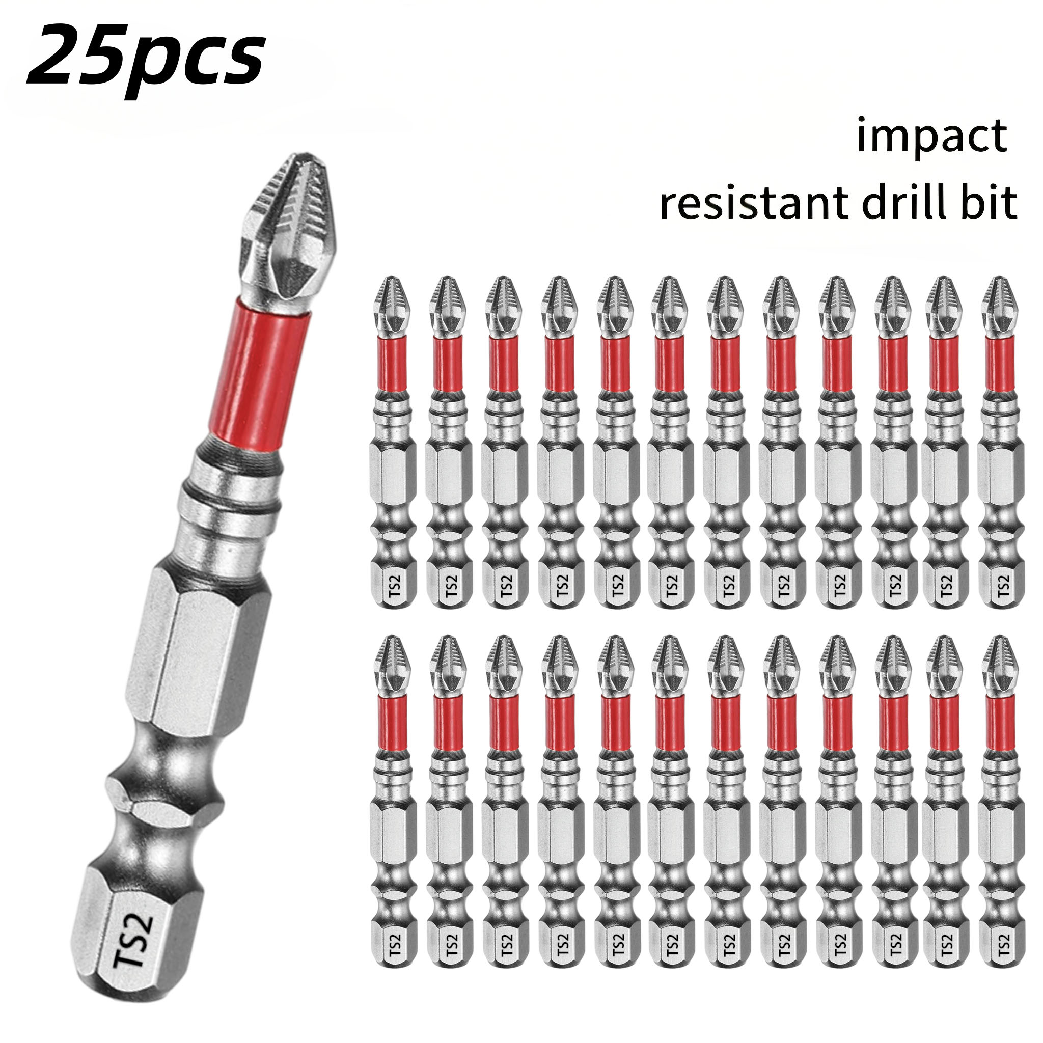 25Pcs 50mm Professional Long S - Drill Bit Set review and price