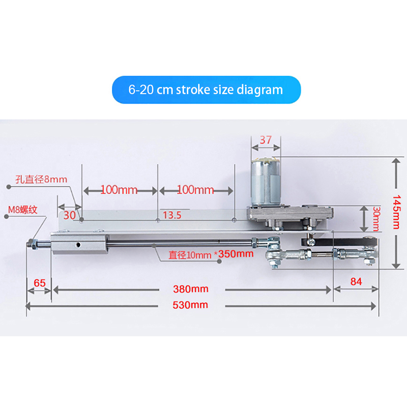 Remote Control Big Stroke Adju - Linear Rail review and price