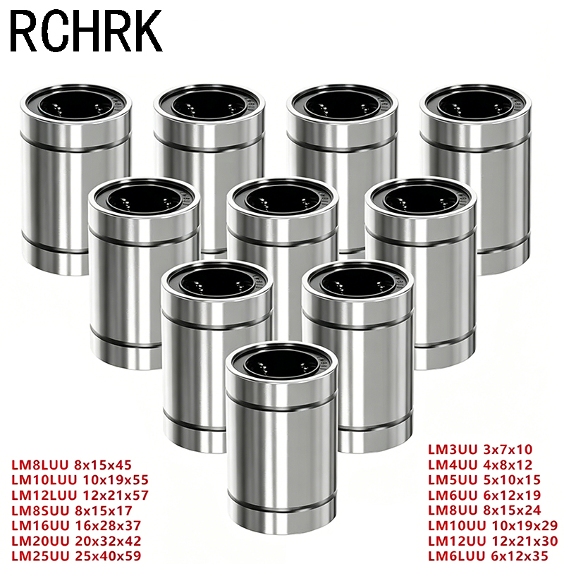 4/10PCS LM8UU LM10UU LM16UU LM - Linear Rod 8Mm review and price