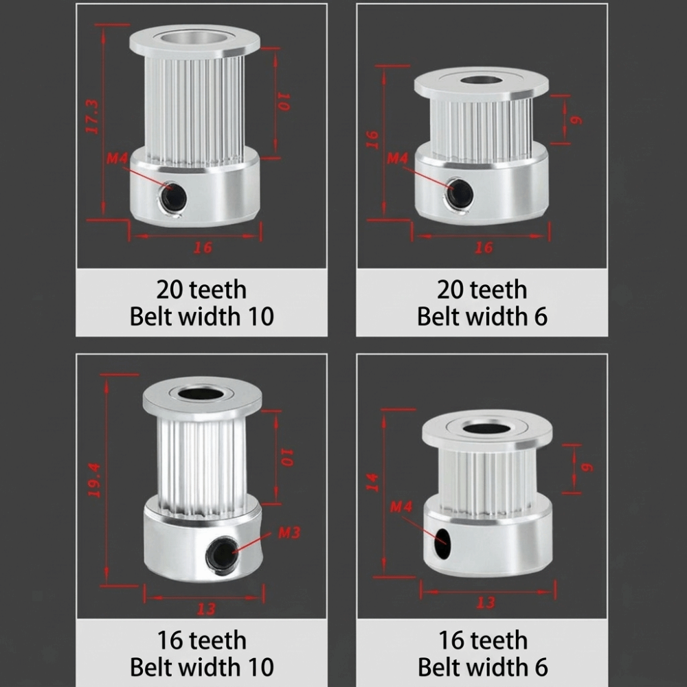 16T 20T GT2 Timing Pulley Belt - Gt2 Pulley review and price