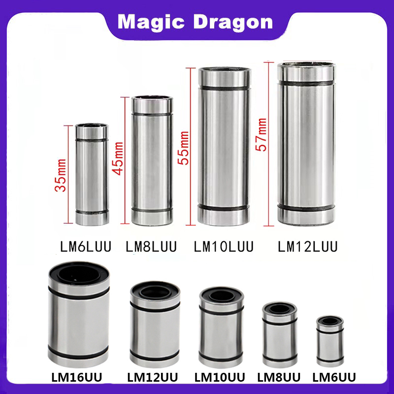 4/10pc LM3UU LM4UU LM5UU LM6UU - Lm8Uu Bearing review and price