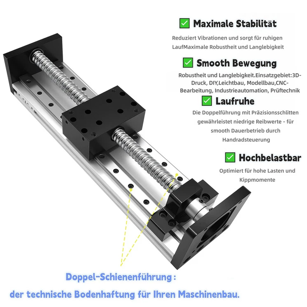 CNC Ball Screw Sliding Table L - Linear Rail review and price