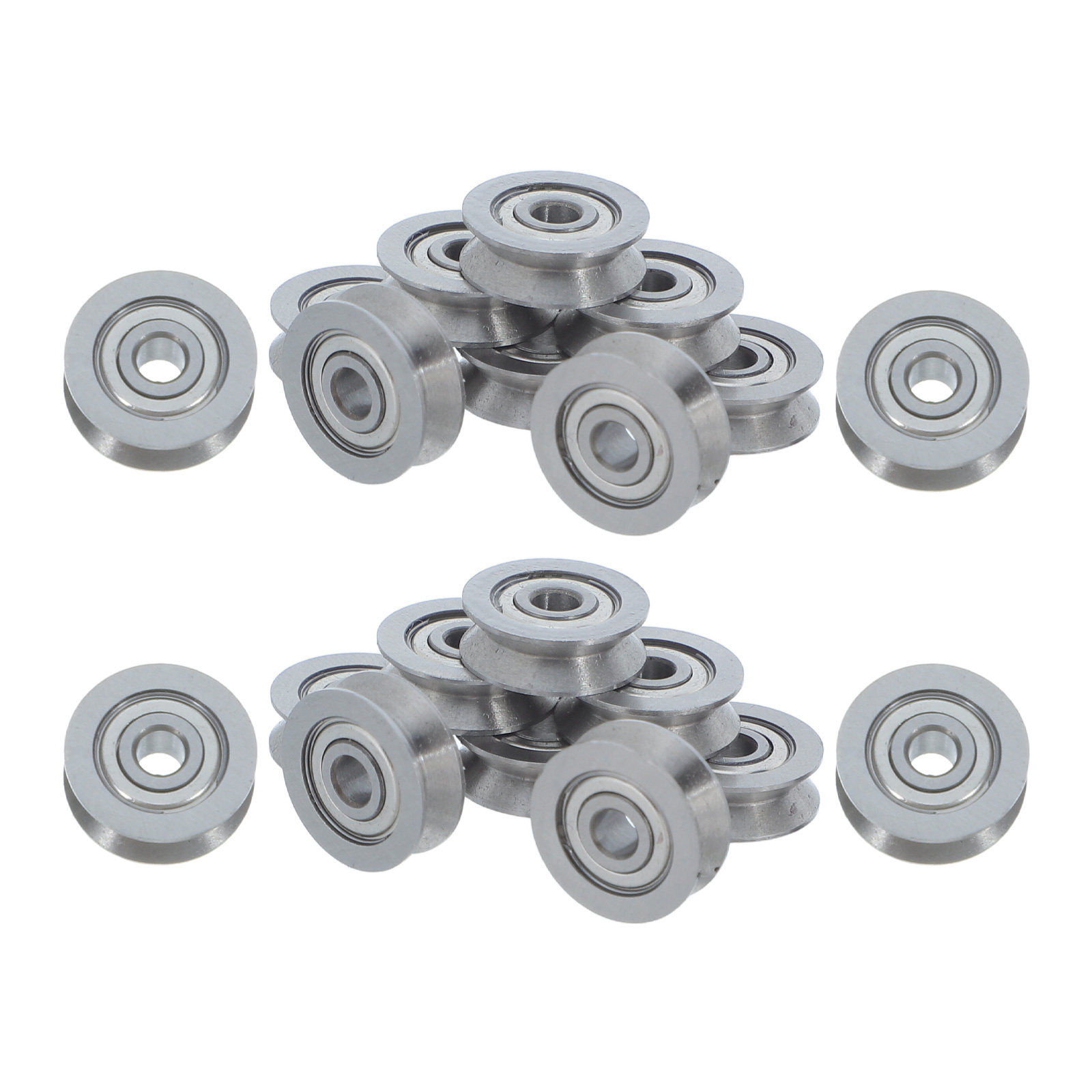 20Pcs V-Groove Bearing Pulley  - Linear Rail review and price