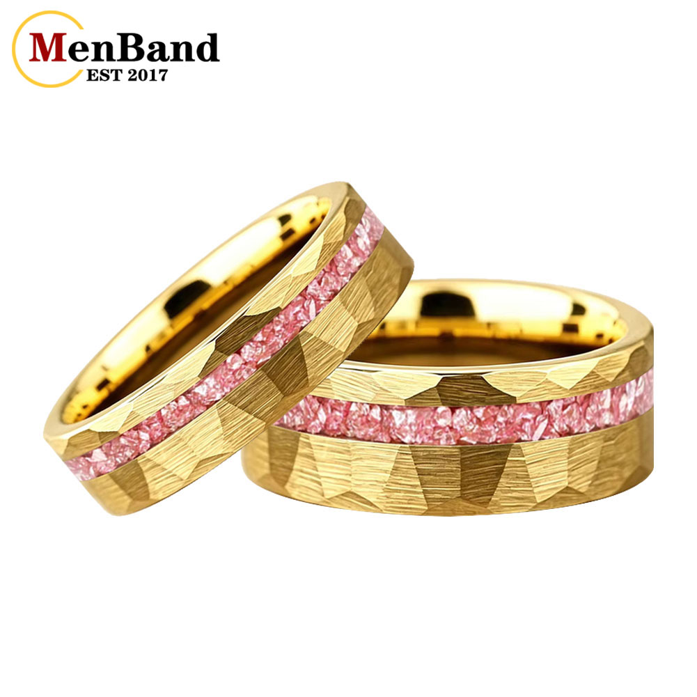 New 6/8mm Gold Hammered Weddin - Coupling 8Mm review and price