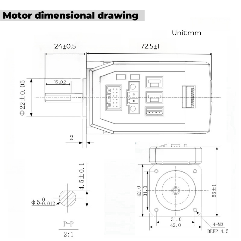 Hot Sale Leadshine Integrated  - Stepper Motor Nema17 review and price