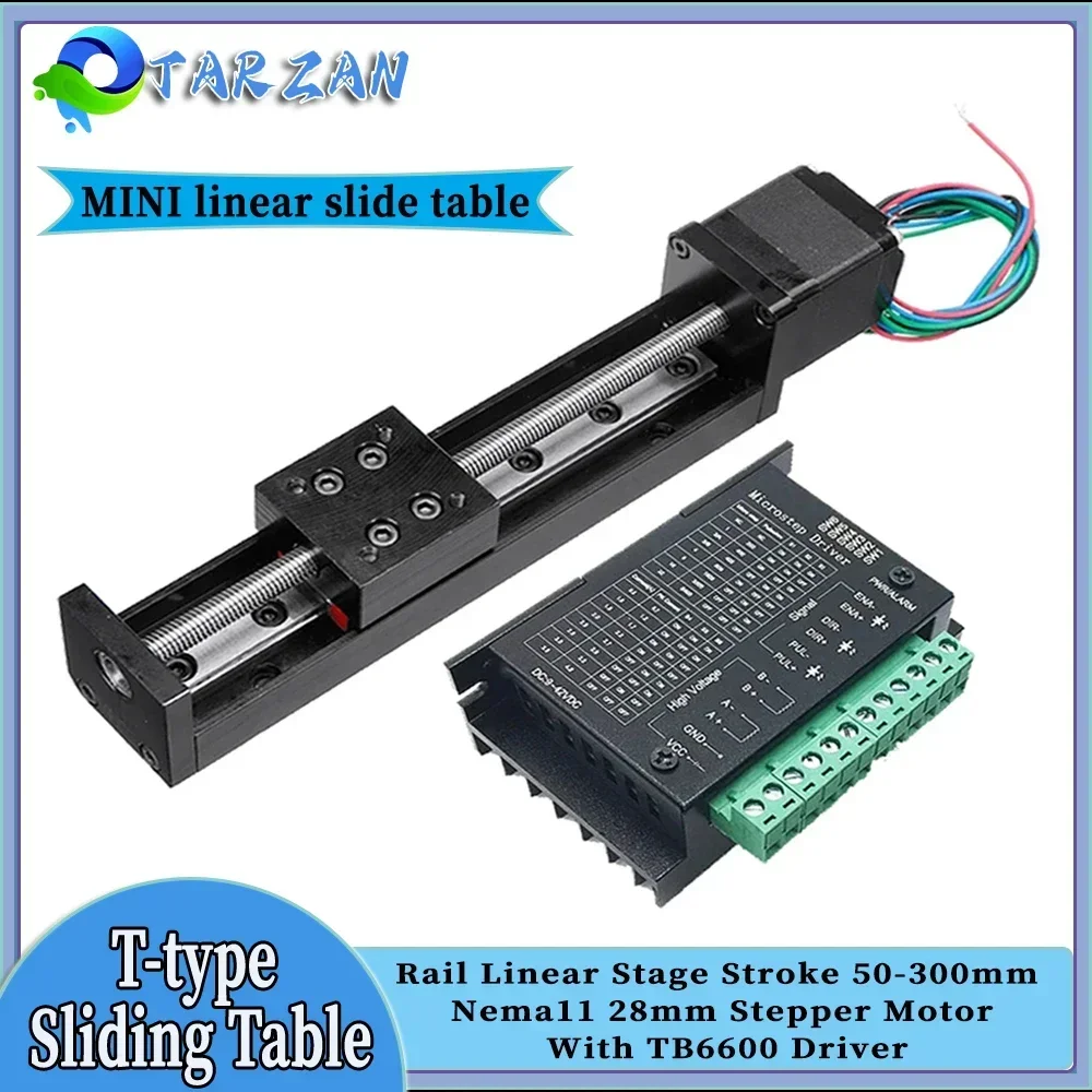 CNC Mini T-type Sliding Table  - Linear Rod 8Mm review and price