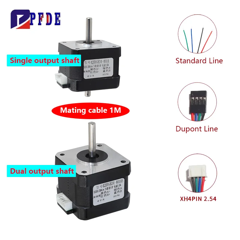 Nema17 Stepper Motor 42BYGH 3D - Stepper Motor Nema17 review and price