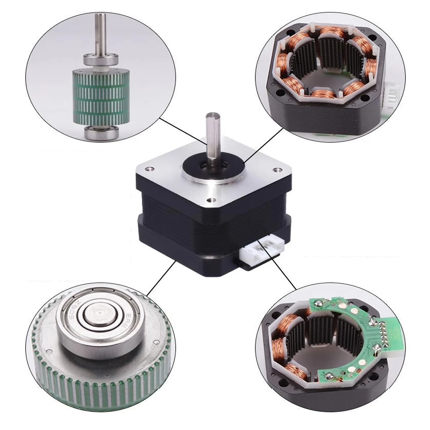 Nema17 Stepper Motor 42BYGH 3D - Stepper Motor Nema17 review and price