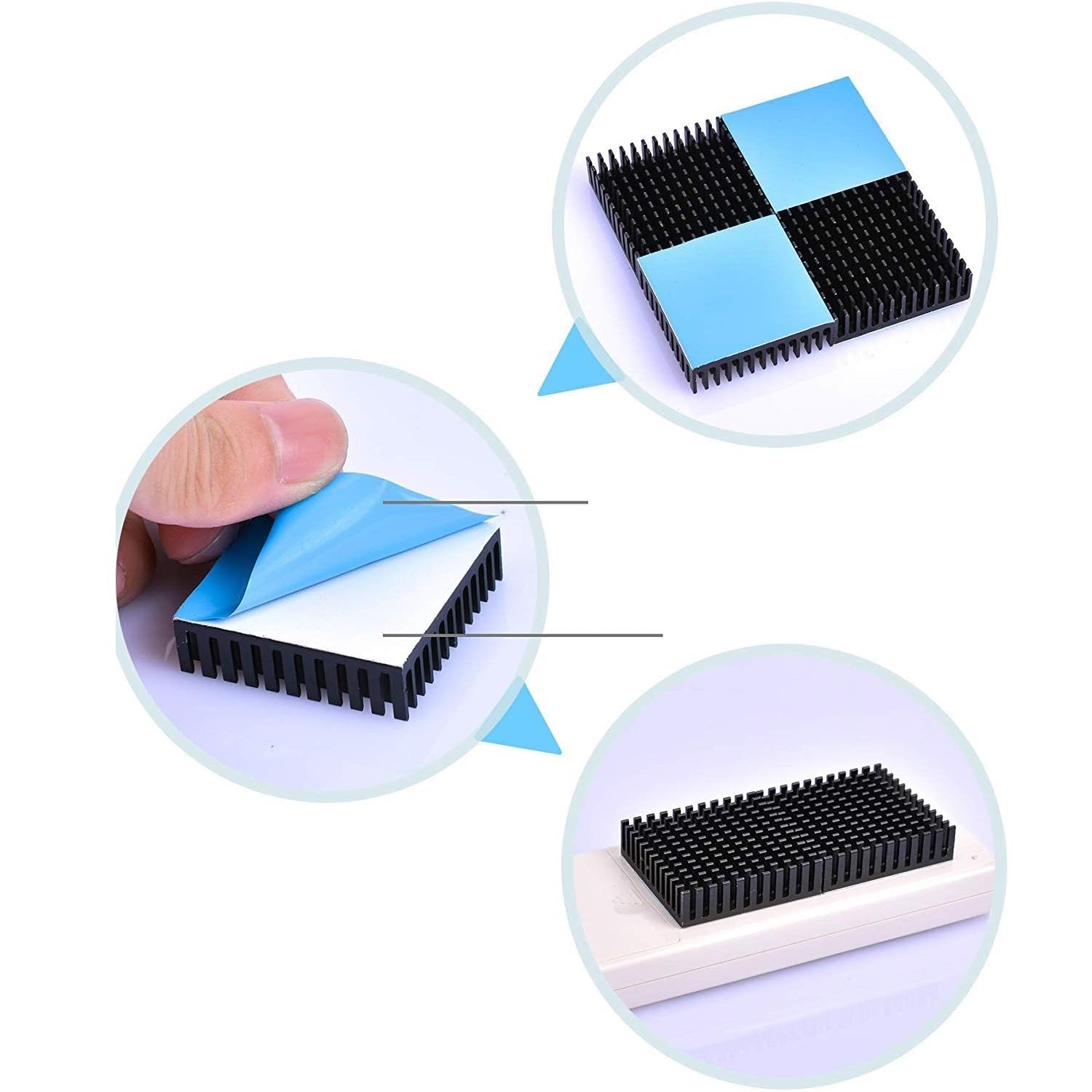 1/2/3/4pcs Heatsink Aluminum C - Stepper Motor Nema17 review and price